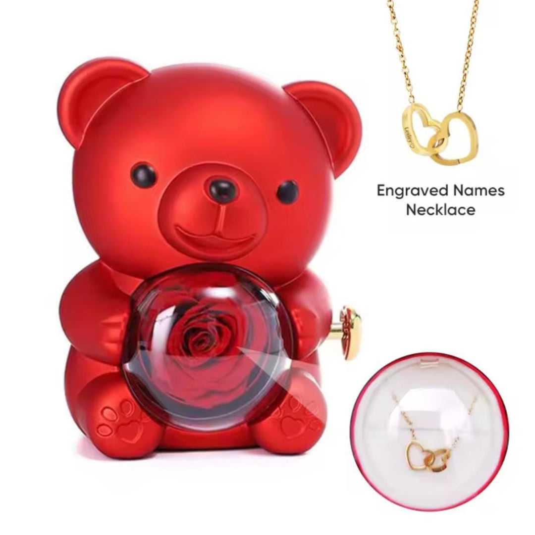 RosyBear - Personalizeted Necklage